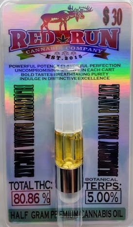 Red Run | Blueberry Banana Pancake .5G Cart.