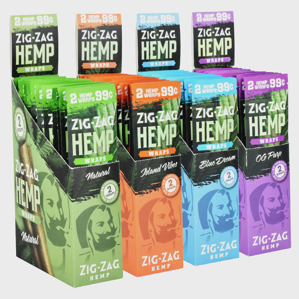 $2 Zig Zag Terp Infused Hemp Wrap 2pk at Matanuska Cannabis Company