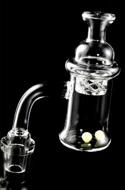 14mm Quartz Banger w/ Spinner Cap & Beads