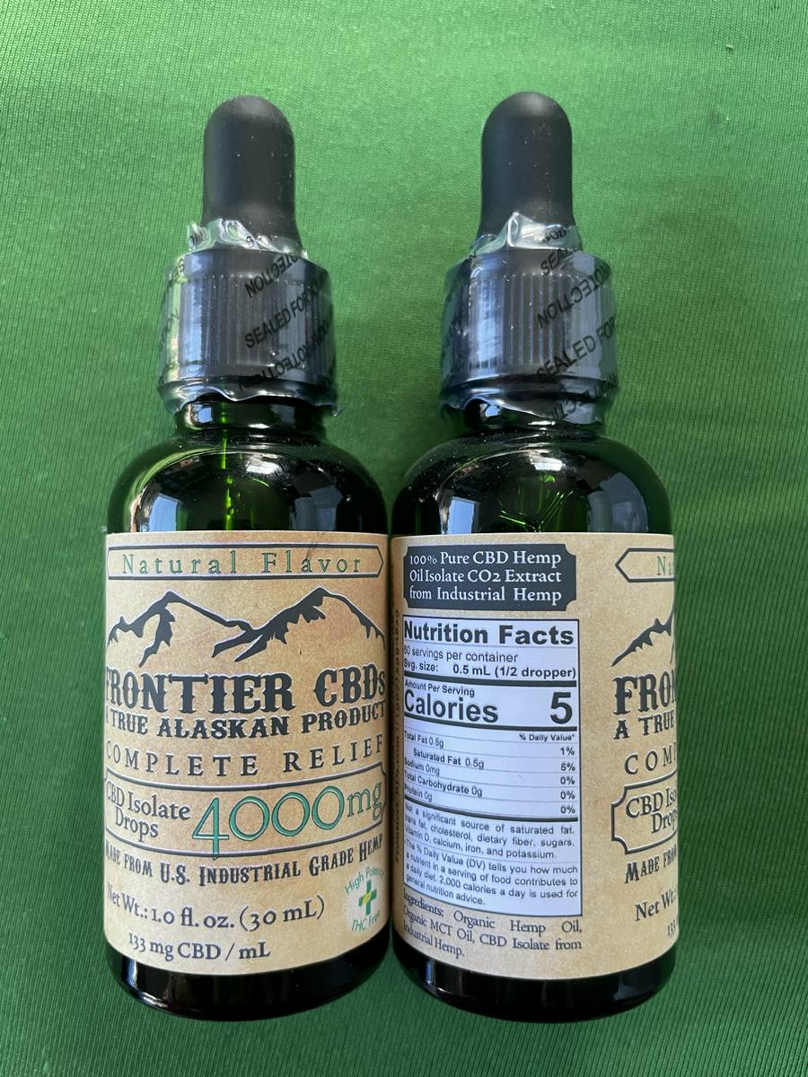 4000mg CBD Natural Tincture