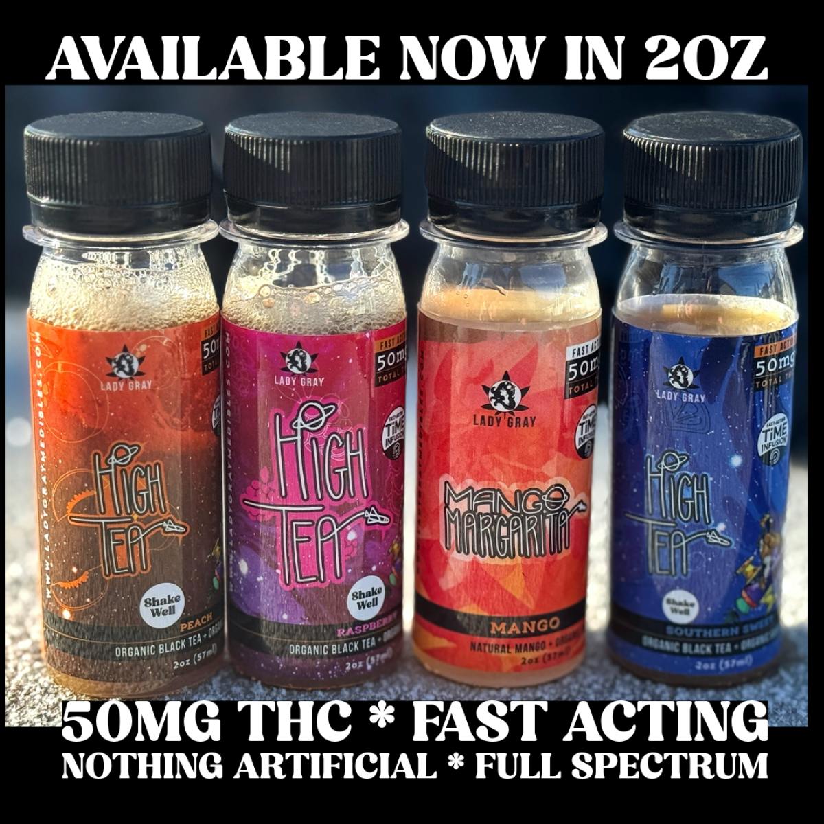 50MG Raspberry Tea Drink