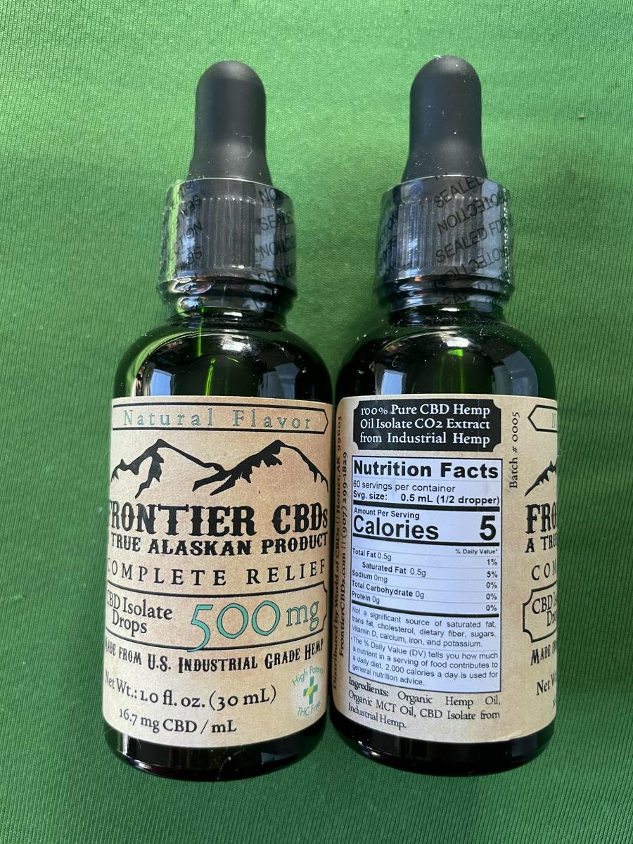500mg CBD Peppermint Tincture