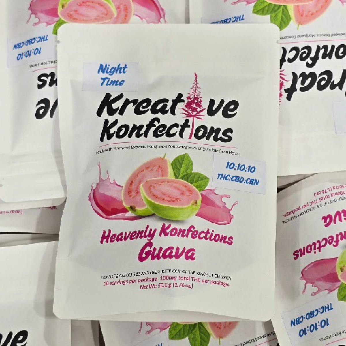 100mg Night Time Guava Heavenlys 10:10:10