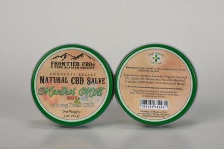 3oz 750mg Natural Salve - Menthol Mint