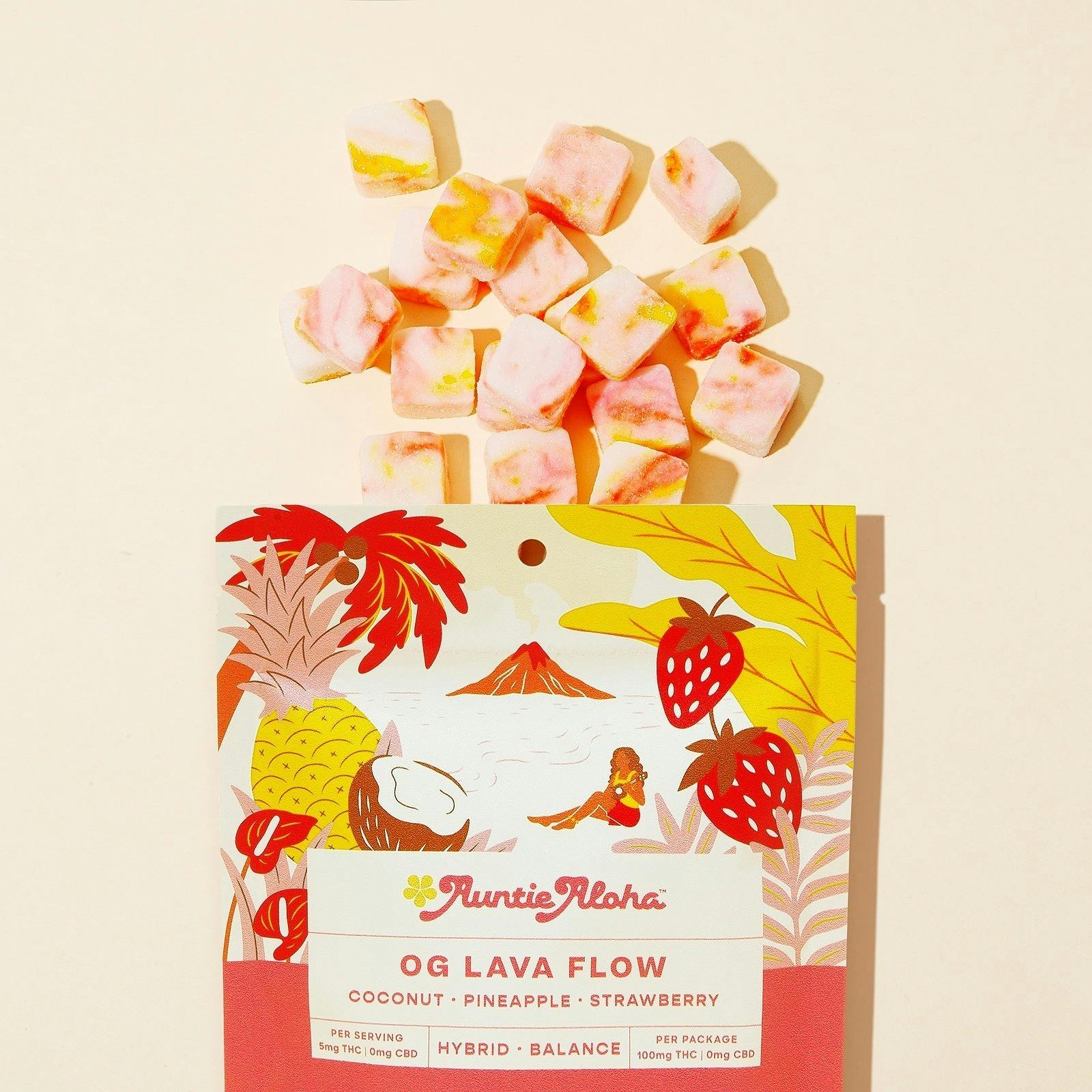 OG Lava Flow Gummies 10 ct - 100 mg