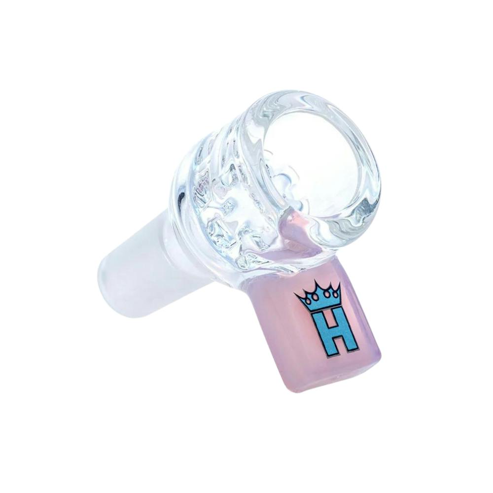 Coloured Rectangle Tab Screen Bowl - 19mm - Pink