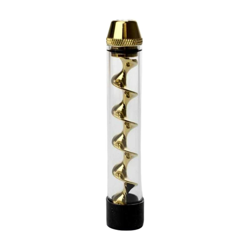 Glass Blunt Twist Pipe