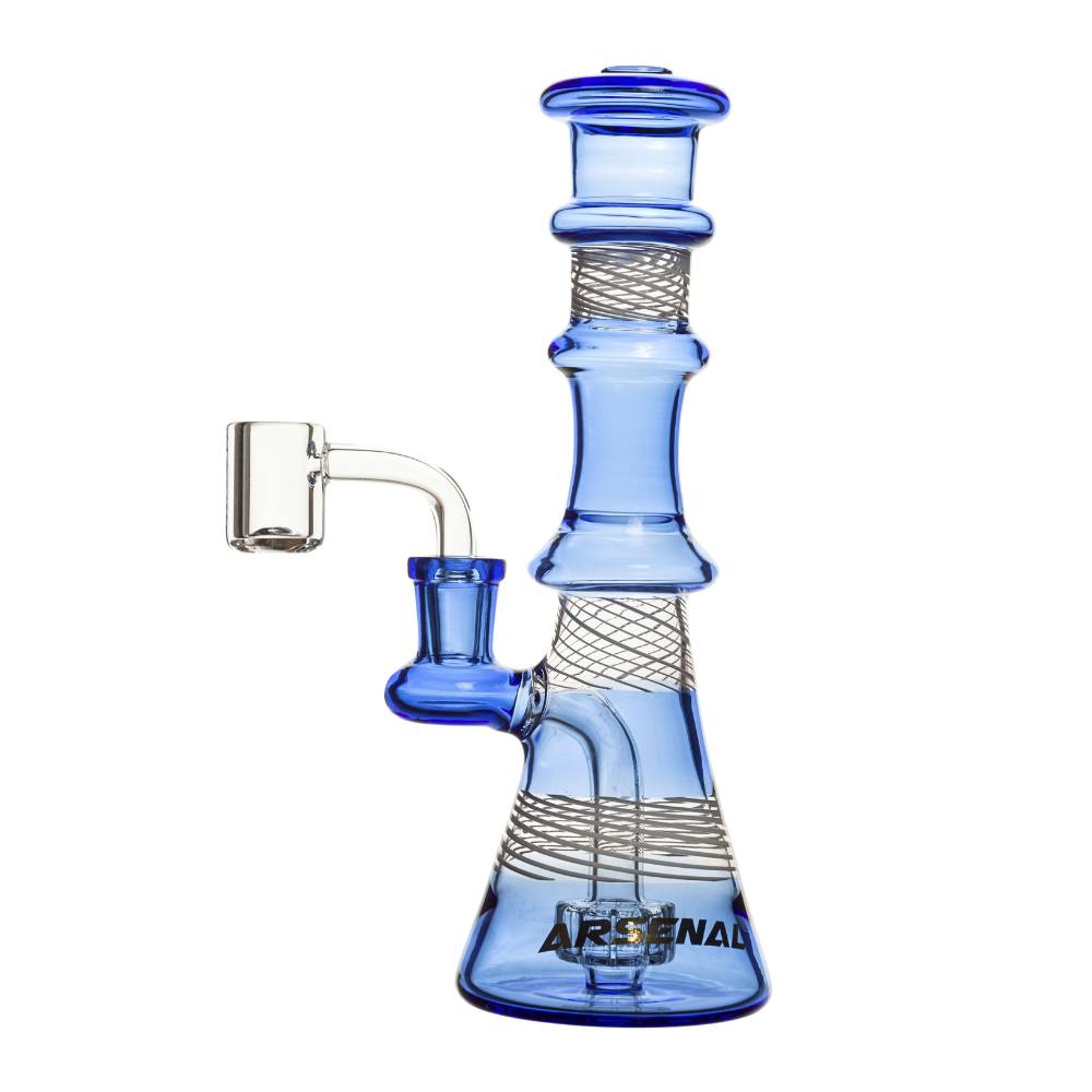 Wigwag Dab Rig - 9" - Blue
