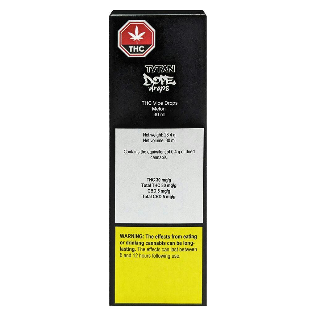 THC Vibe Drops – Melon - 30ml
