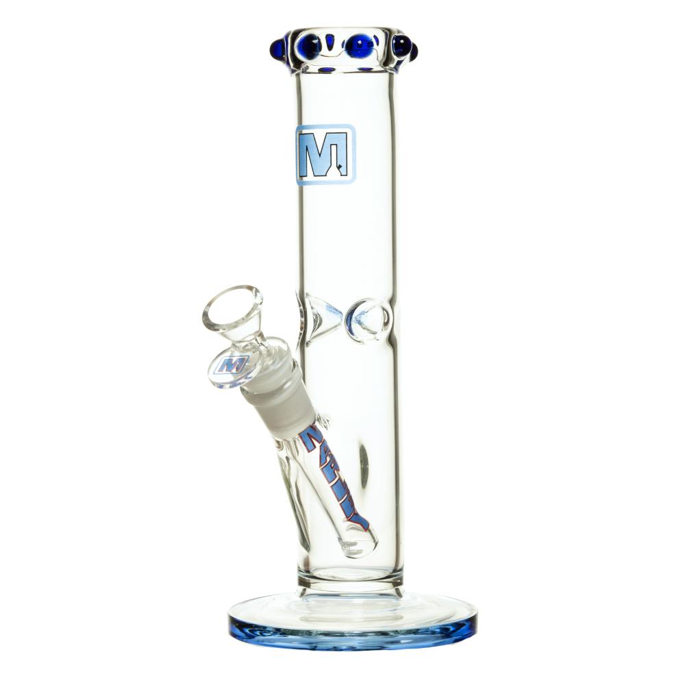 Marley Glass - Crown Top Straight-Shooter - 10" - Blue