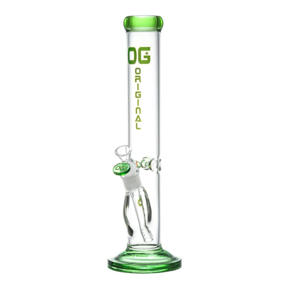Colored Rim Straight Shooter - 14" - Green