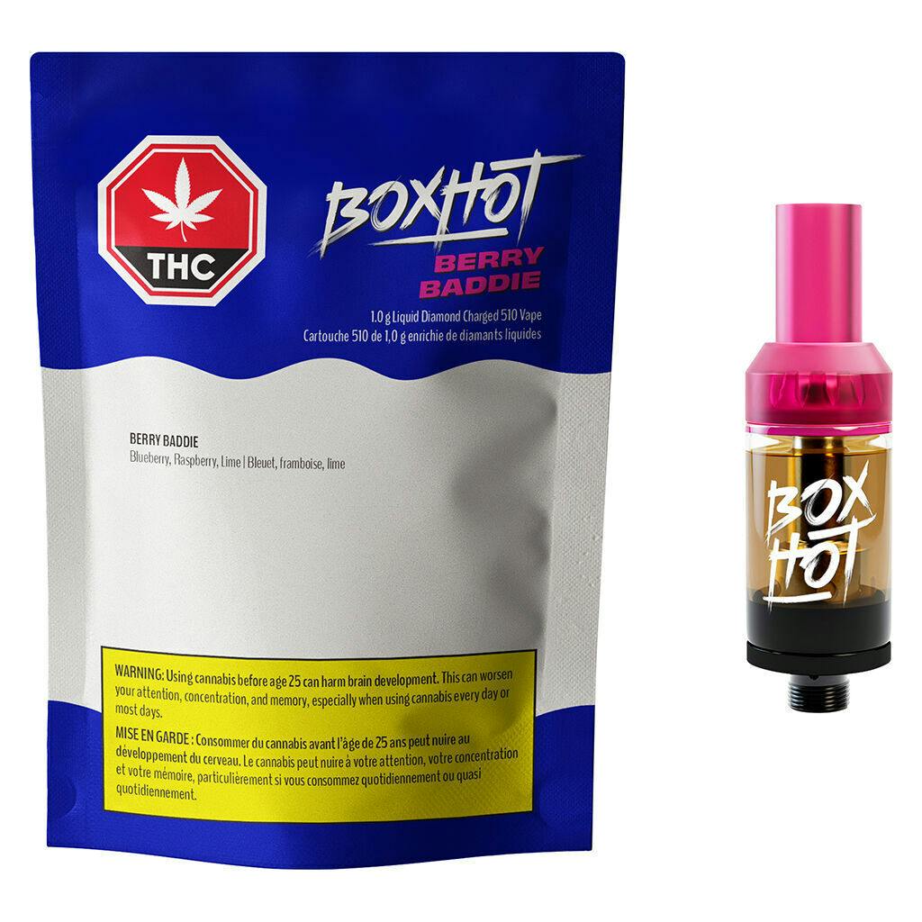 Berry Baddie Liquid Diamond Charged 510 Cartridge - 1g