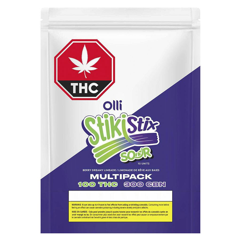 300 CBN 100 THC Multipack Sour Berry Dreamy Limeade - 10x1 Pack