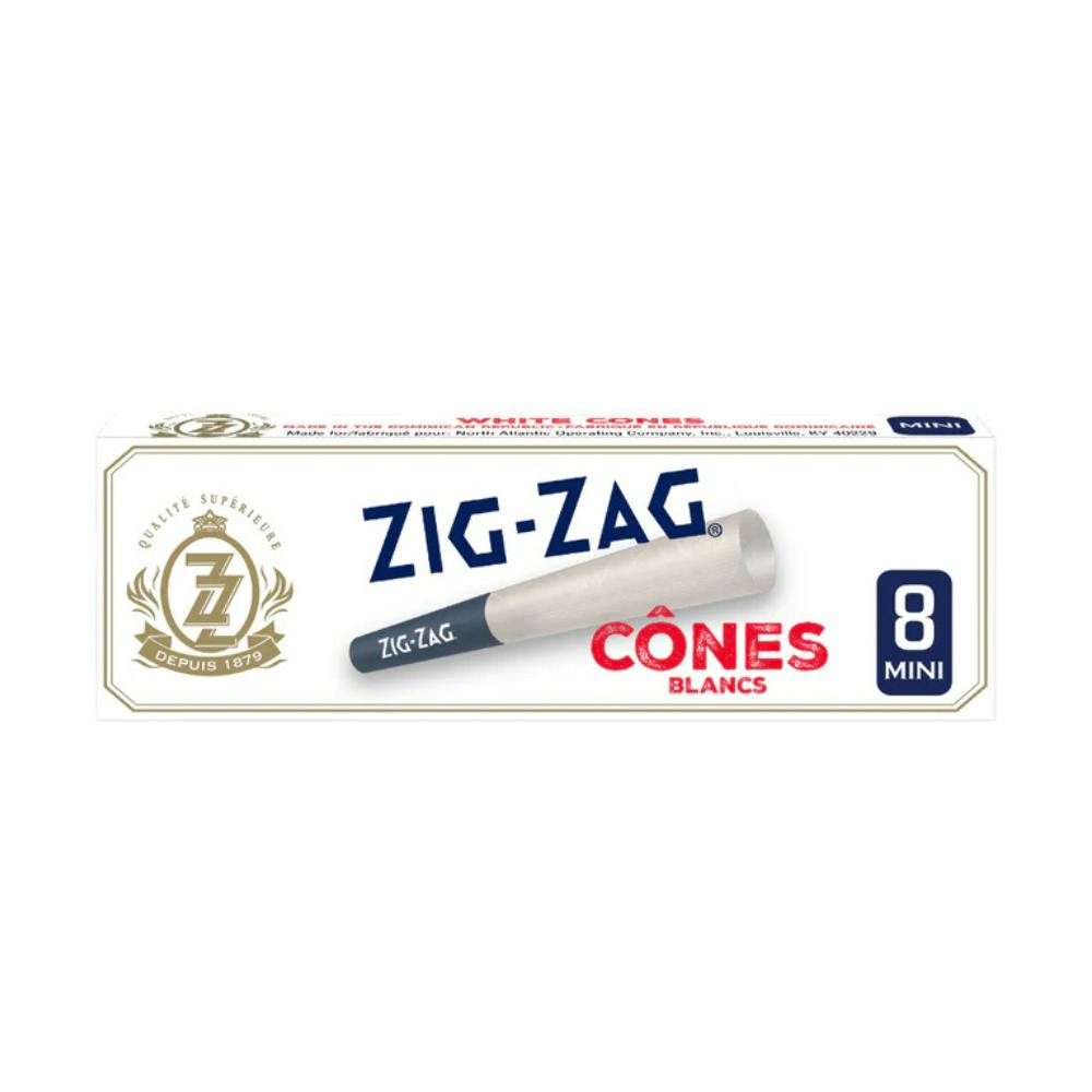 Cones - Mini - White - 8pk