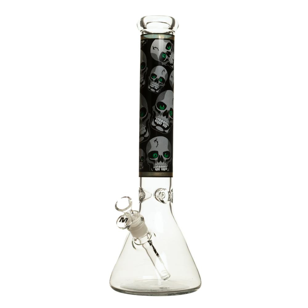 Berserker Bong - 16" - Sugar Skull