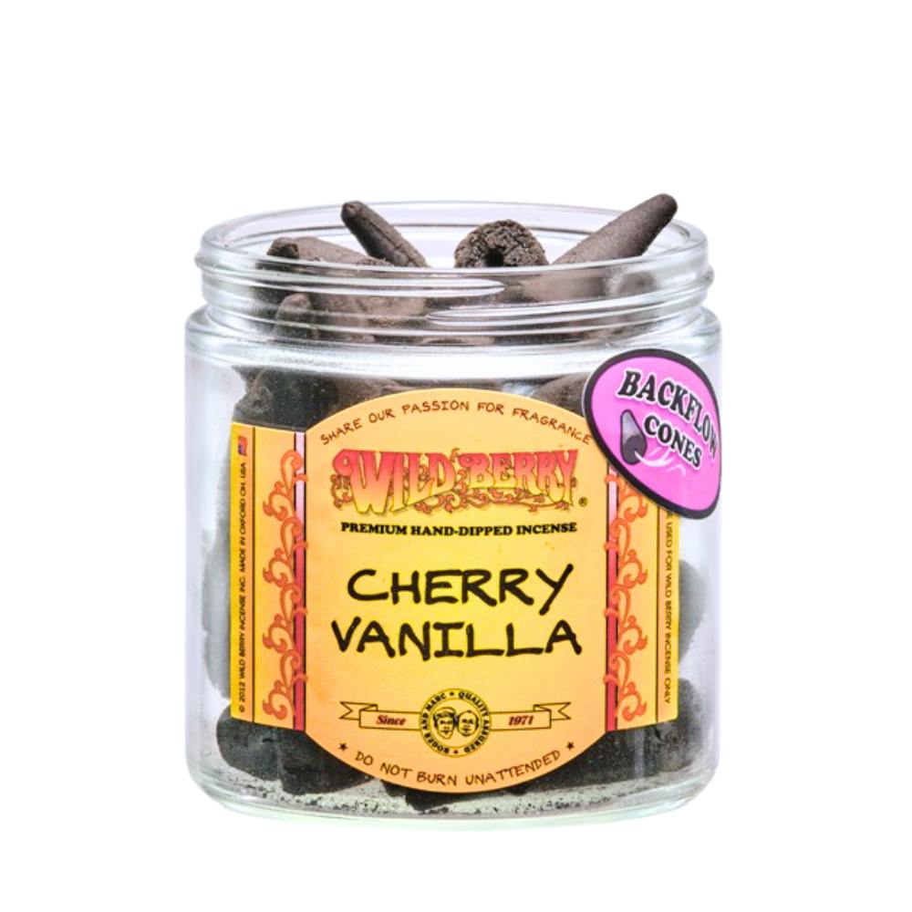 Backflow Incense Cones - Cherry Vanilla
