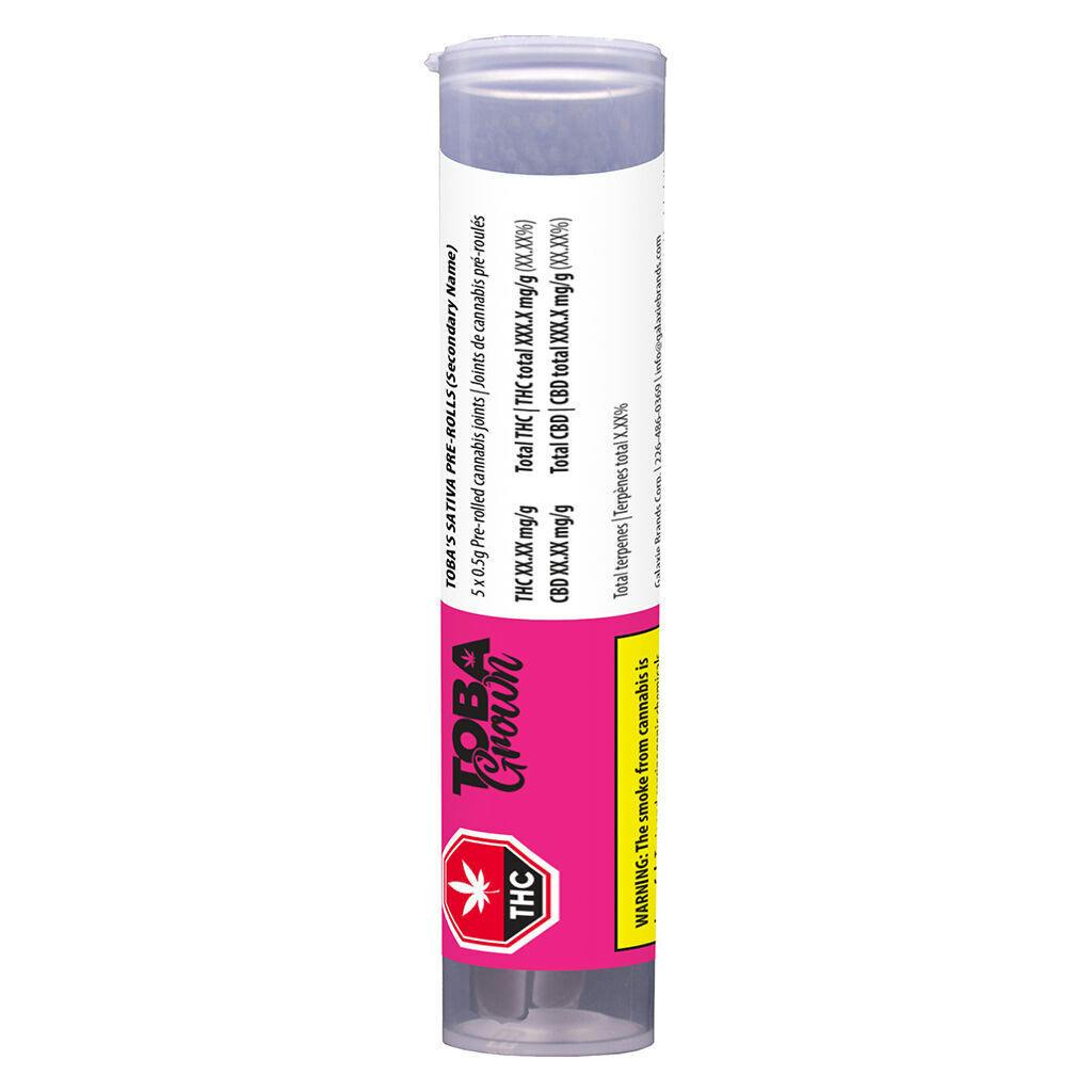 Toba's Sativa Pre-Rolls - 5x0.5g
