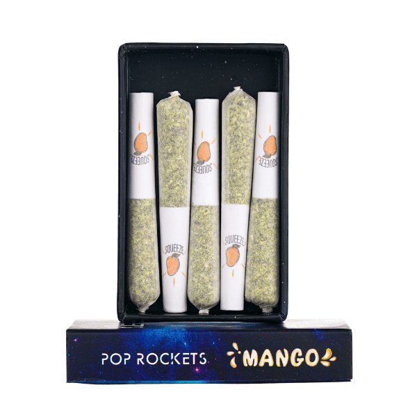 5 pack infused Pre rolls - Strawberry Bang