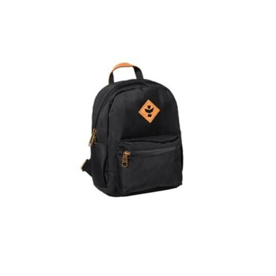 The Shorty- Smell Proof Mini Backpack- Black
