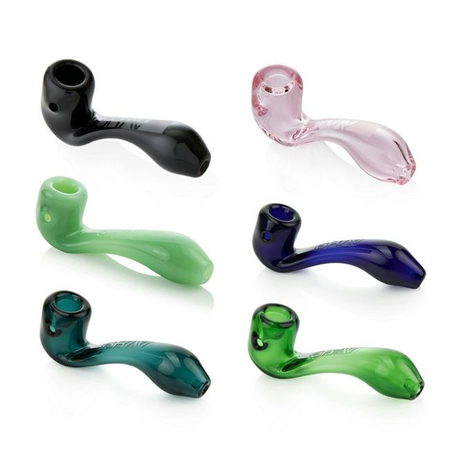 4" Mini Classic Sherlock Hand Pipe- Assorted Colors