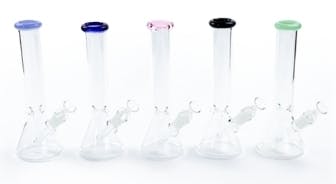10" Color Lip Beaker Bong