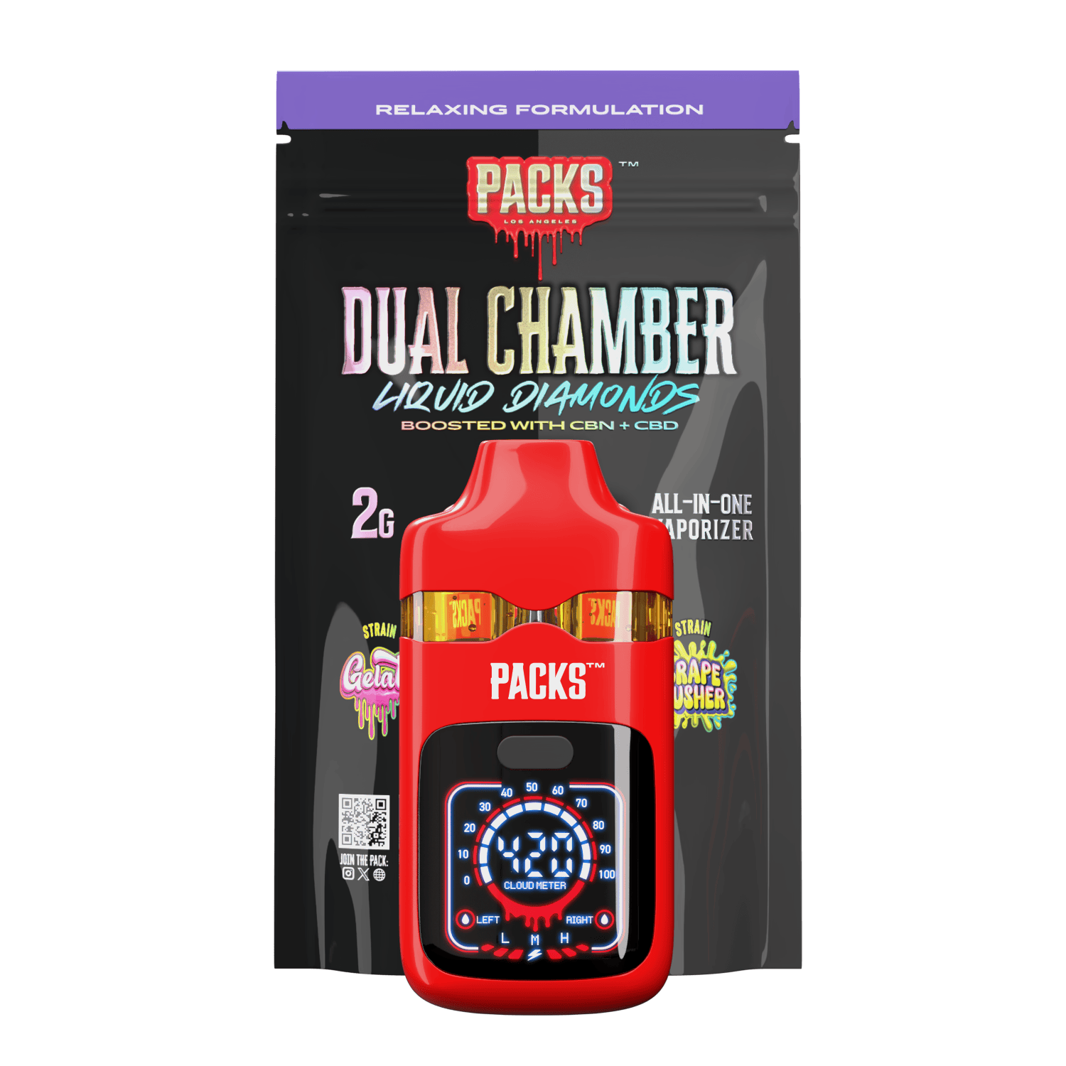 Packs Dual Chamber Gelato Relaxing