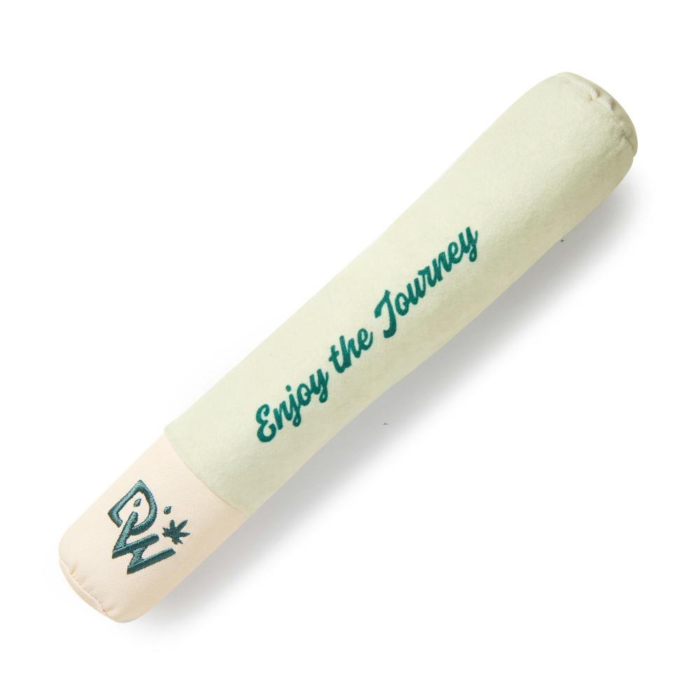 Joint Squeeker Toy - Cream/Green | Dogwalkers - Pet Toys