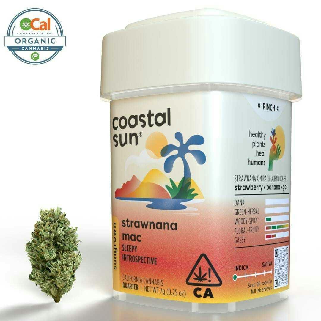 Coastal Sun - Strawnana Mac | 7g Infused Flower