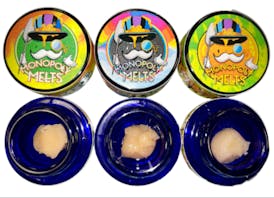 HIGH RISE MONOPOLY MELTS - 2G LIVE ROSIN - BANANA CLIP
