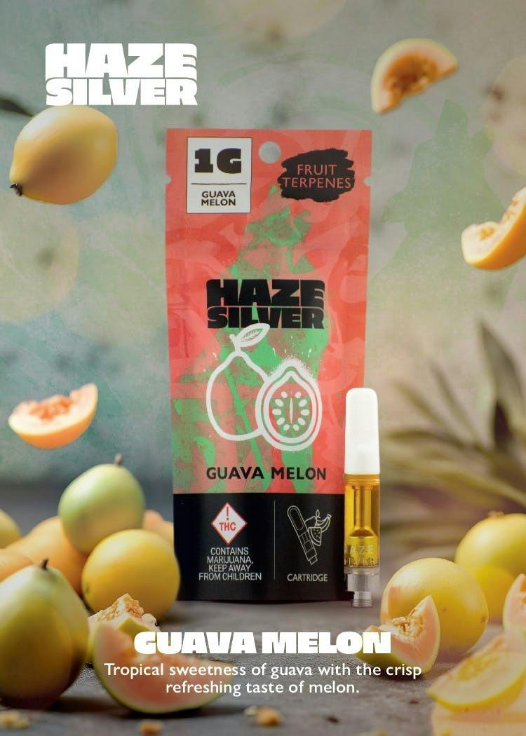 Haze Silver | 1g Fruit Terpenes | REC - Guava Melon (H)