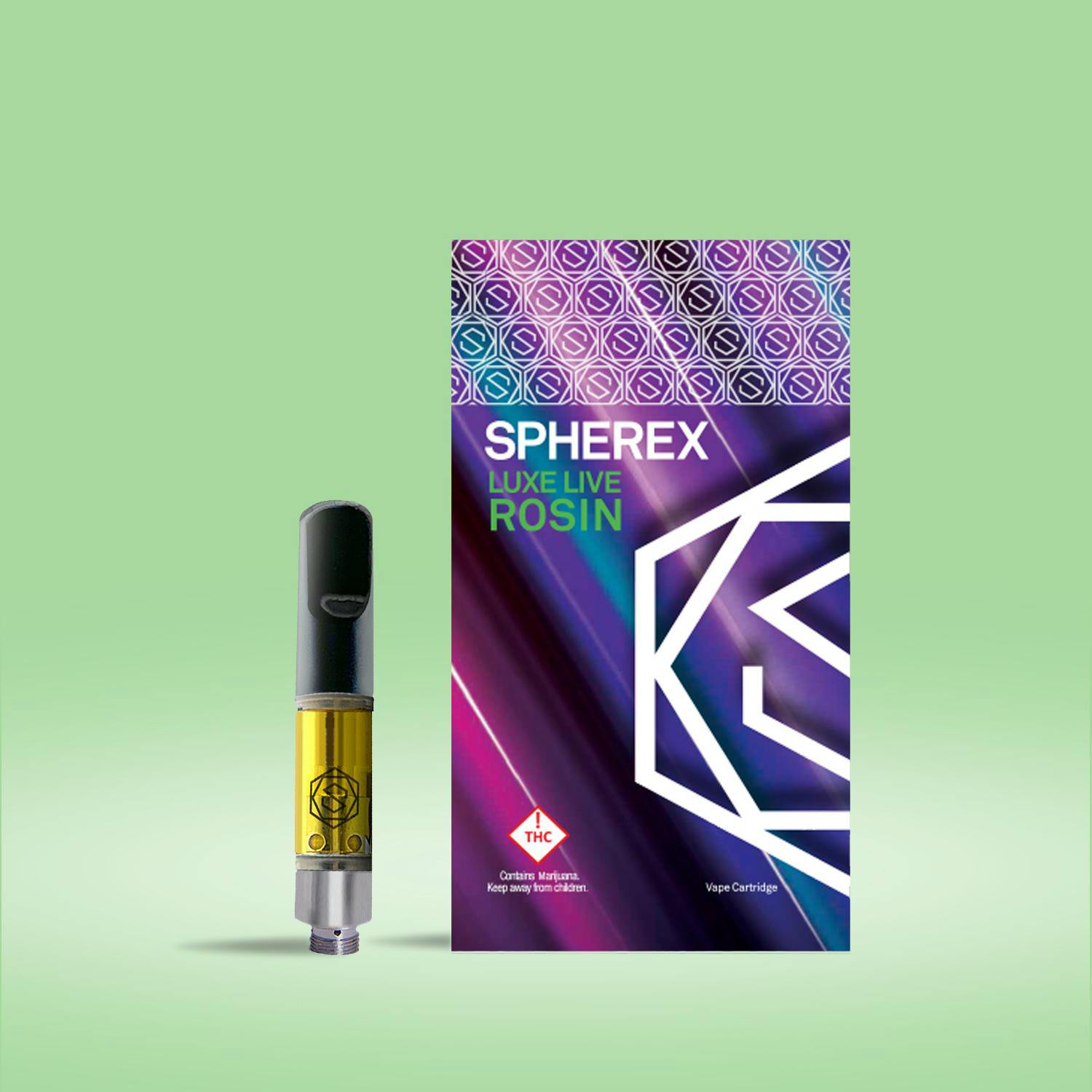Luxe Live | 1g Live Rosin Cartridge | REC - Sour Cake (S)