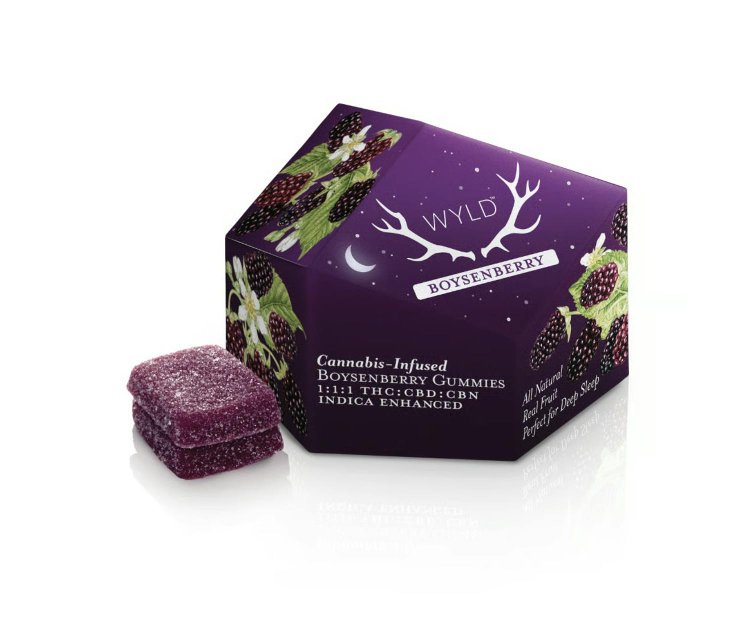 Wyld | 100mg | REC - Boysenberry 1:1:1 (I)