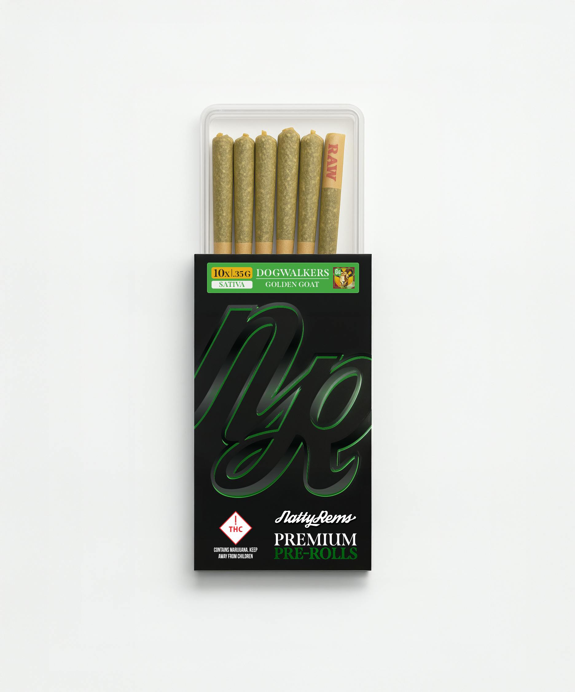 Natty Rems | 10pk Dogwalkers (10 x 0.35g) | MED