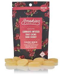 Smokiez | 100mg Fruit Chews | REC - Sour Cherry THC: THCV 2:1(S)