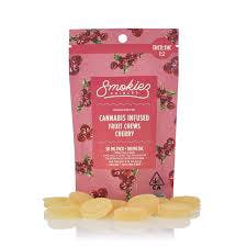 Smokiez | 100mg Fruit Chews | REC - Sweet Cherry THC: THCV 2:1(S)