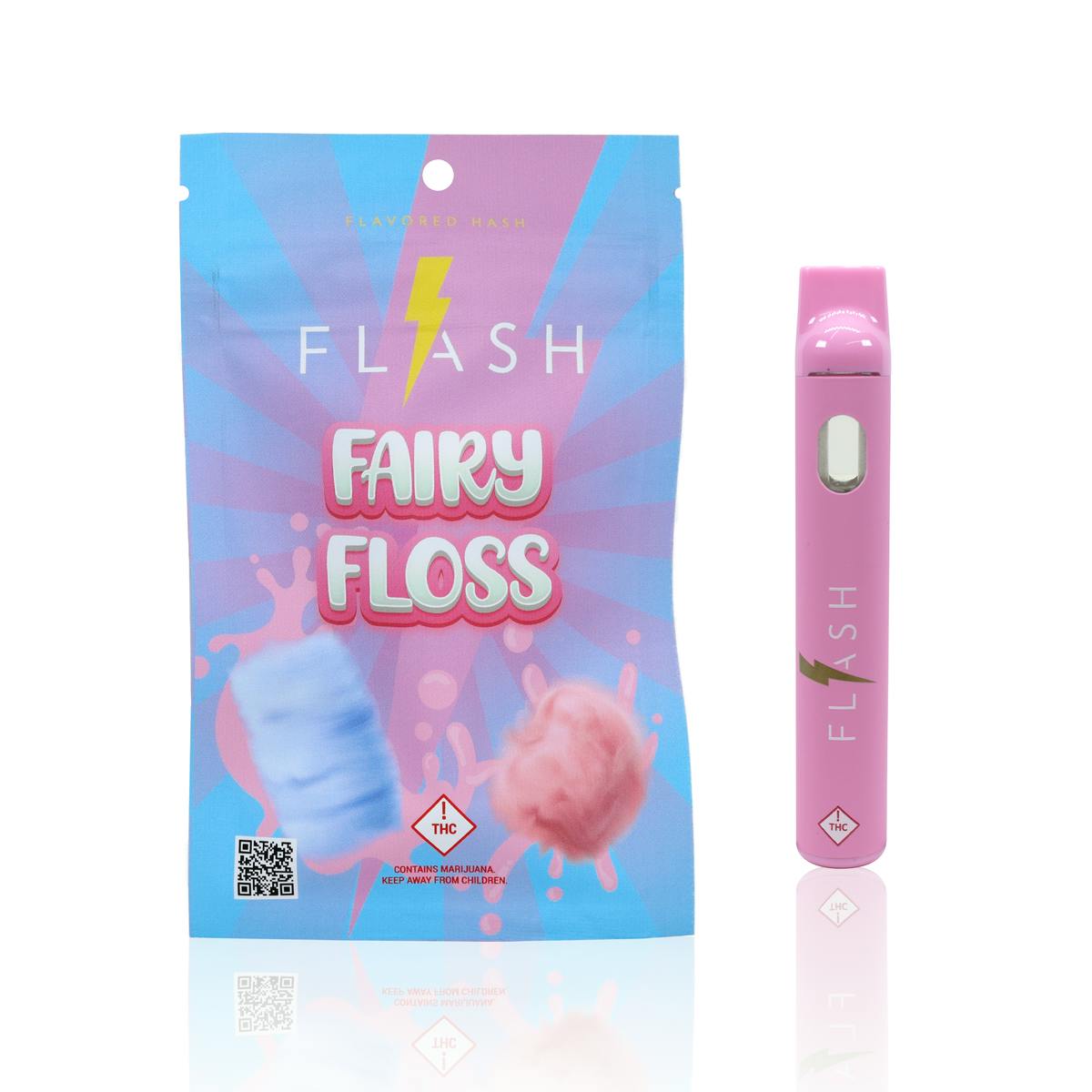Flash | 1g Disposable | MED - Fairy Floss