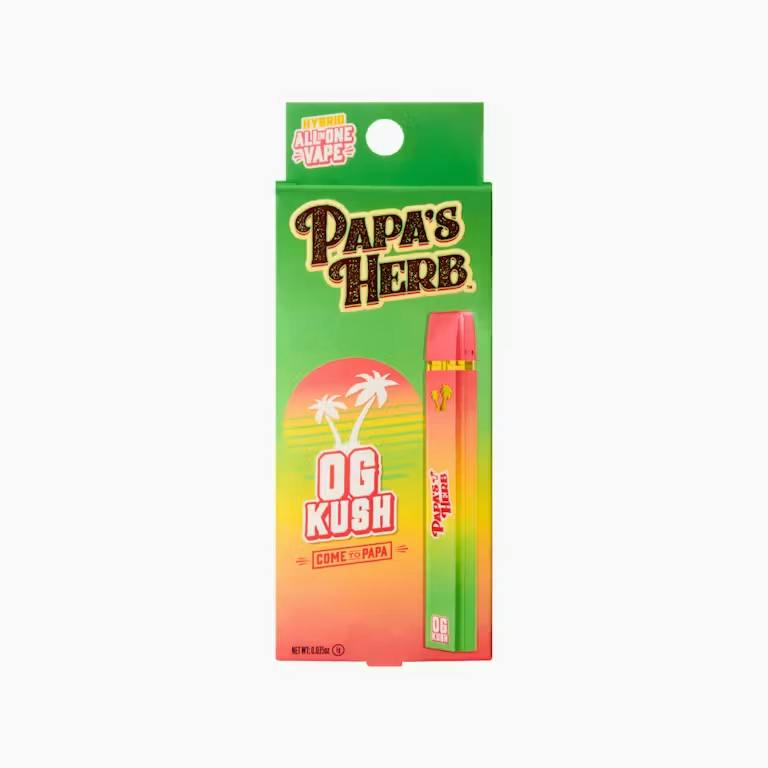 Papa's Herb | Vape | AIO | OG Kush | 1g at Top Grass Cannabis Dispensary