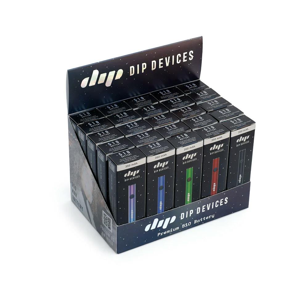 Dip Devices 510 Battery | Multi Colors | EB-100 at Top Grass Cannabis Dispensary