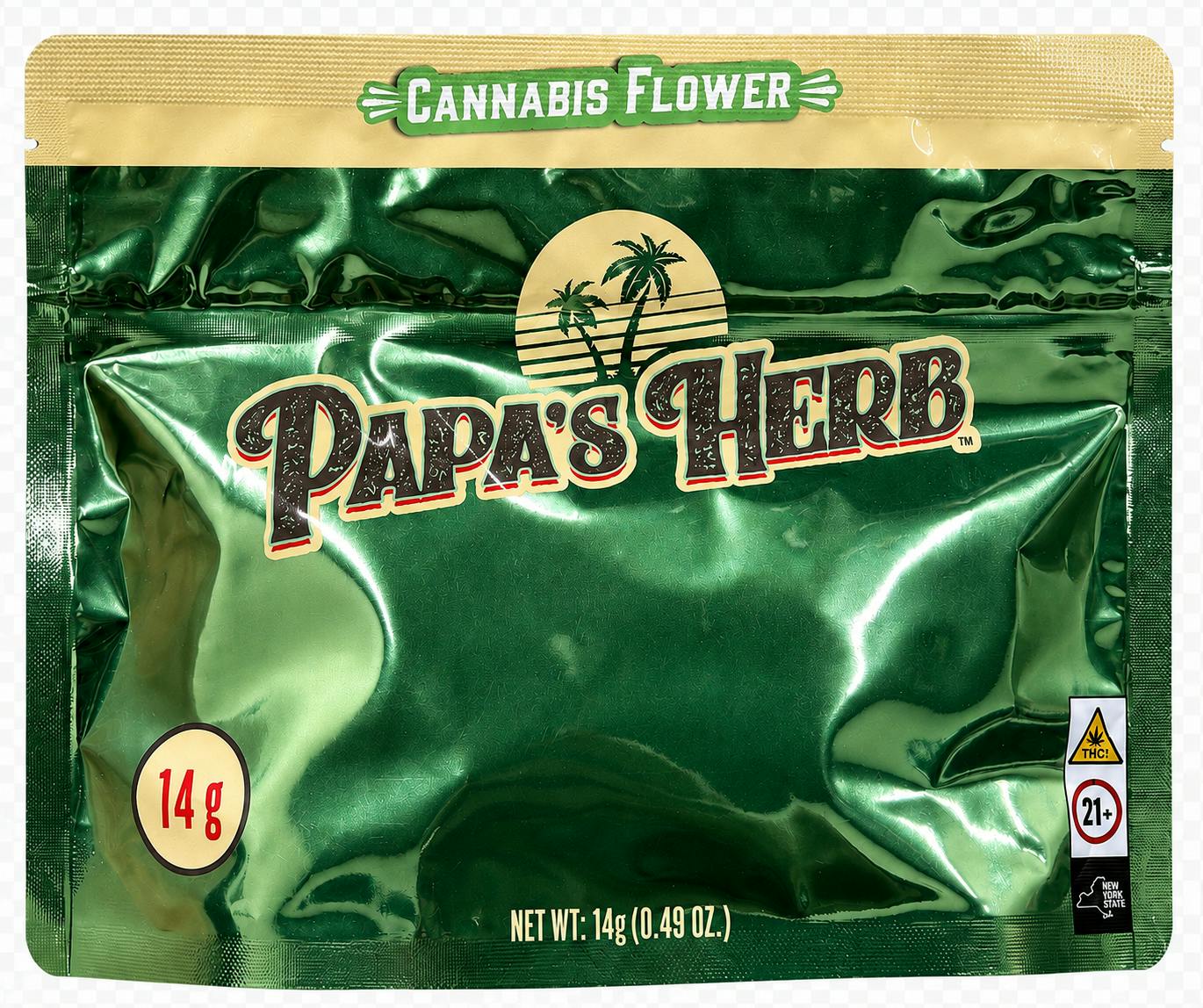 Papa's Herb | Flower | Animal Cookies | 14g