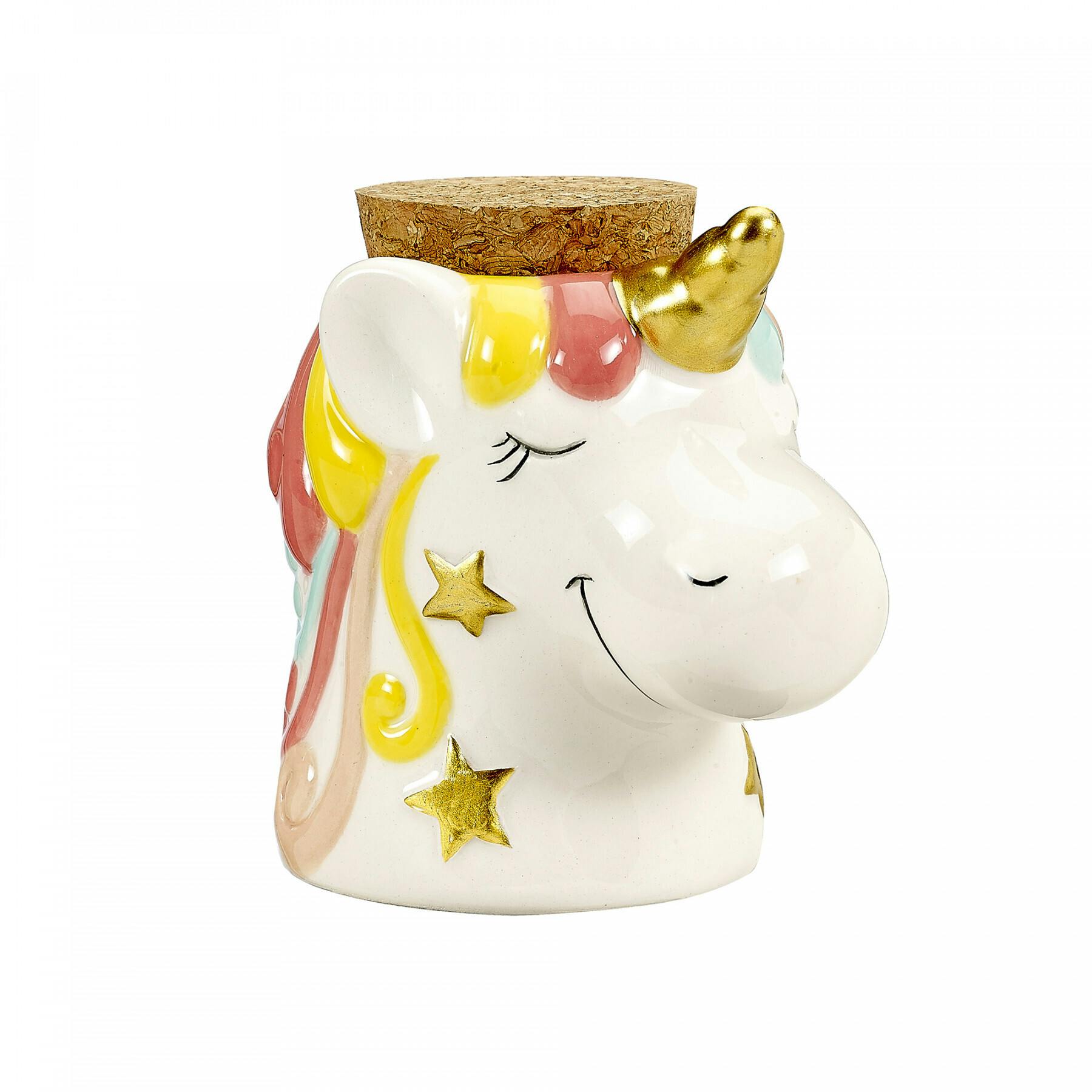 Unicorn Ceramic Jar