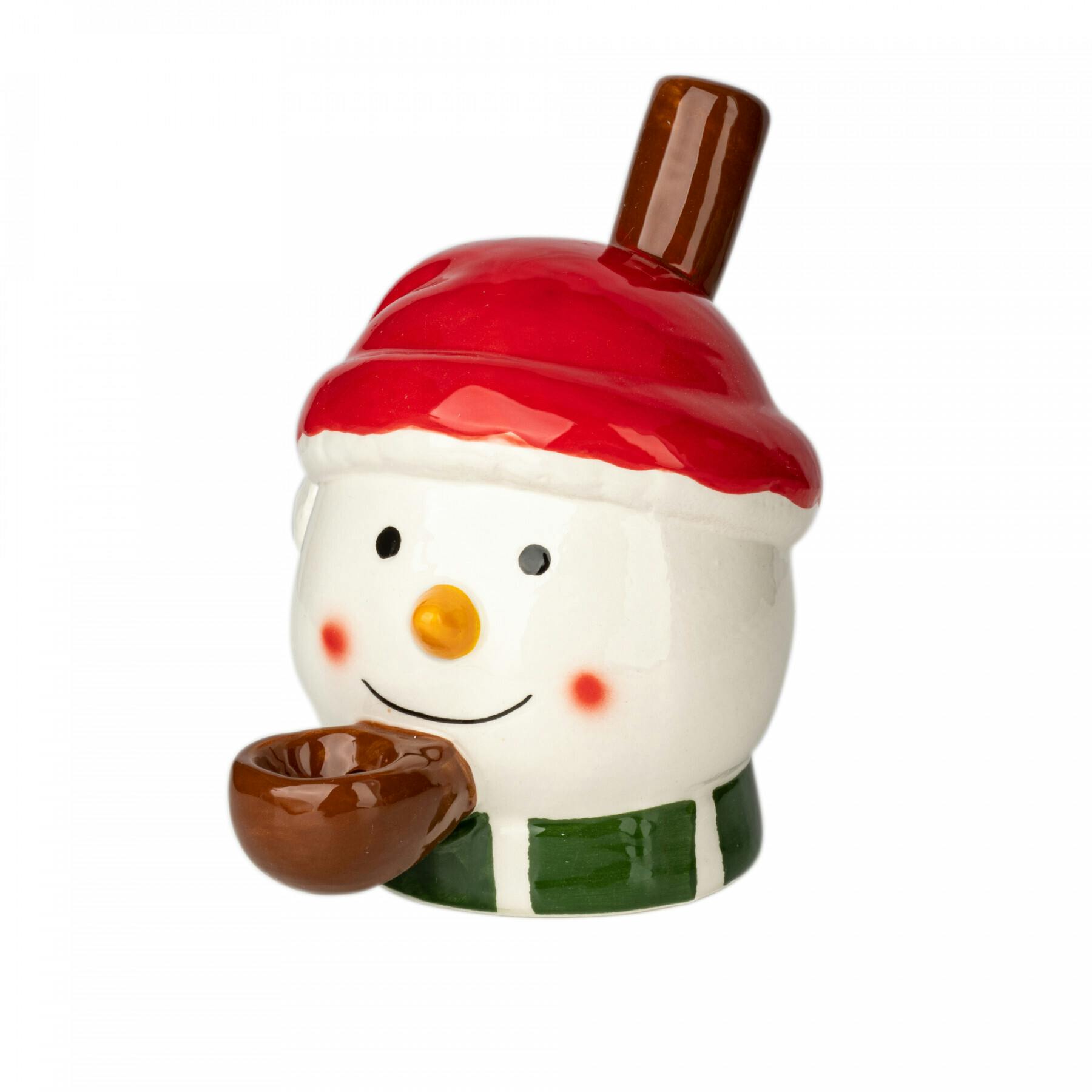 Christmas Pipe - 5.5" Pipe Snowman