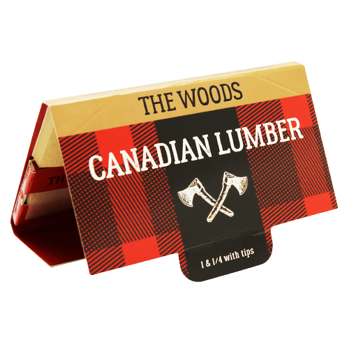 Canadian Lumber Rolling Papers-The Woods 1 1/4