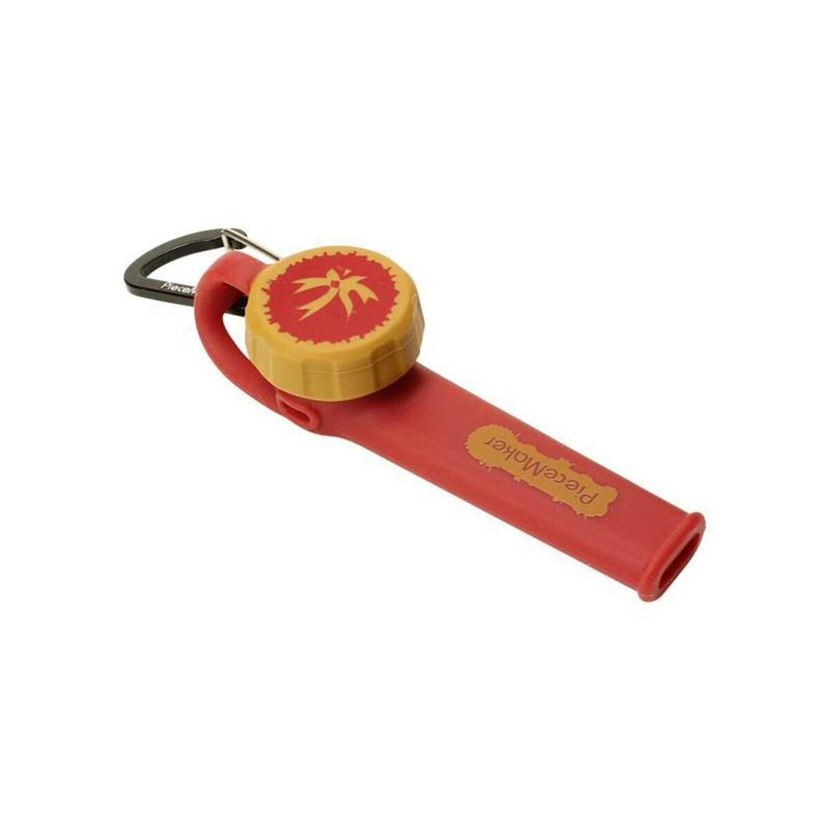 Piece Maker - Karma Go! Pipe w/ Caribiner - Red