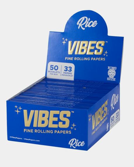 Vibes Rice - King Size Rolling Papers