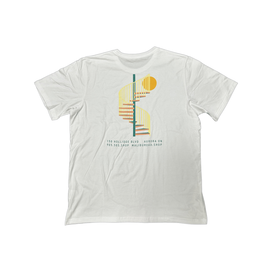 Malibu Road - Staircase Tee - L