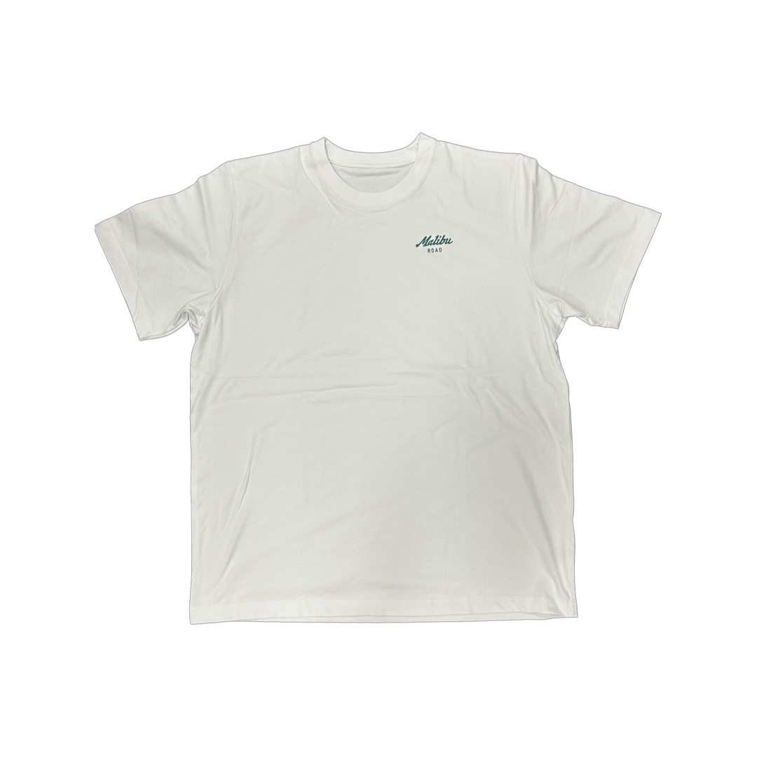 Malibu Road - Staple Tee White - M