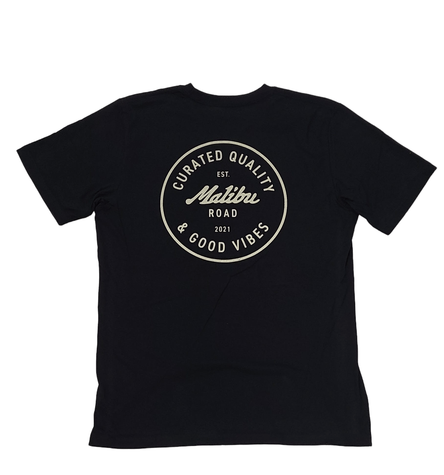 Malibu Road - Good Vibes Tee Black - M