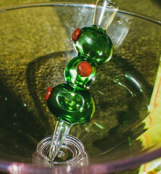 Dirty Olive Glass