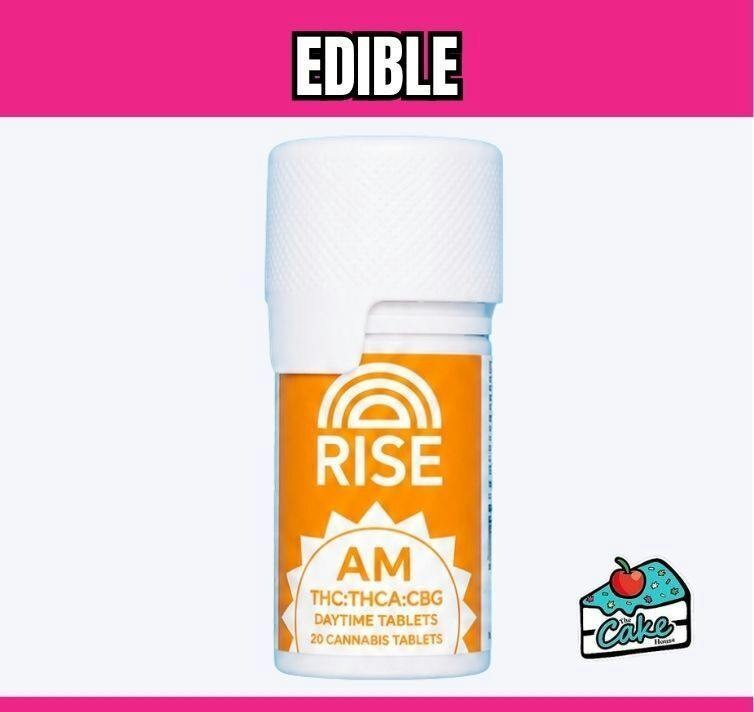 Rise - AM Tablets - 20 count - THC/CBG/THCA 1:1:1
