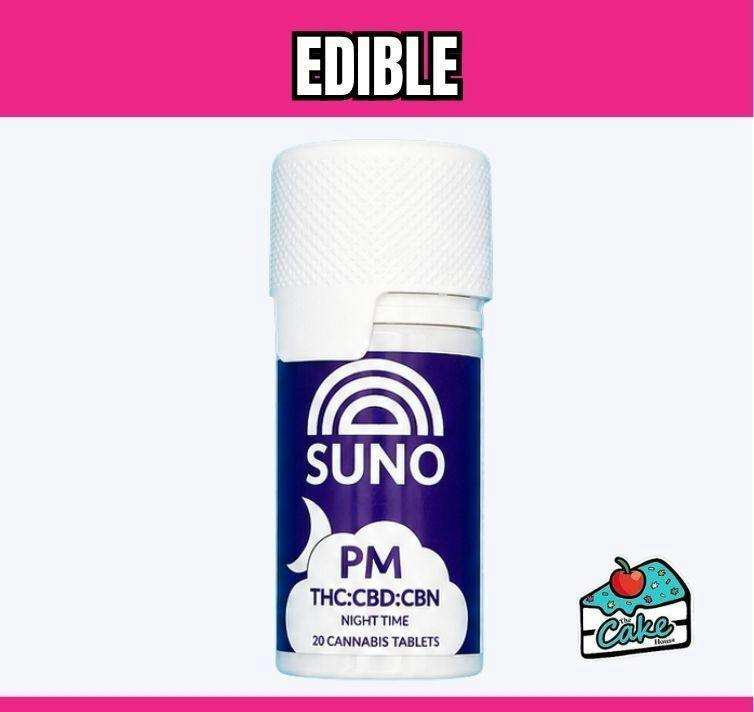 Suno - PM Tablets - 20 count - THC/CBN/CBD 1:1:1